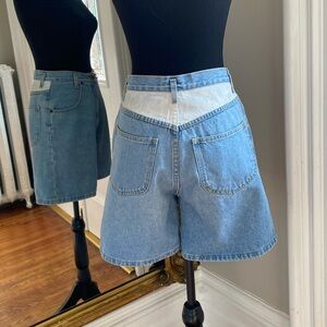Vintage Blue Denim Women's jorts